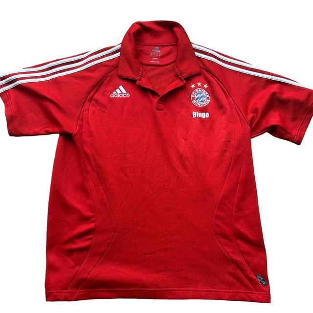 Adidas Men's Polo shirt - Red - L on Productcaster.