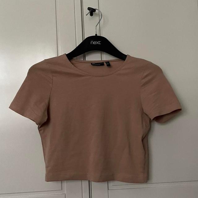 ASOS Women's Crop top - Tan - 8 on Productcaster.