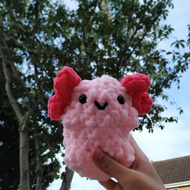 Handmade Stuffed animal - Pink on Productcaster.