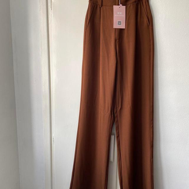 Missy Empire Women's Trousers - Brown - UK 4 on Productcaster.