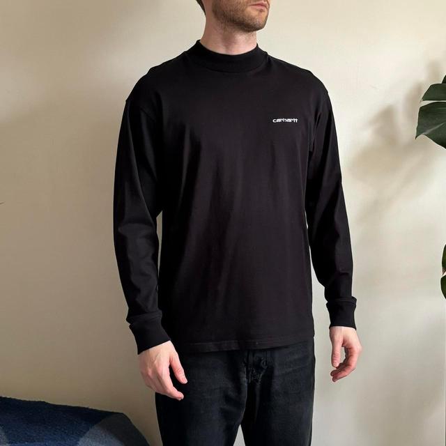 Carhartt Men's Jumper - Black - S on Productcaster.