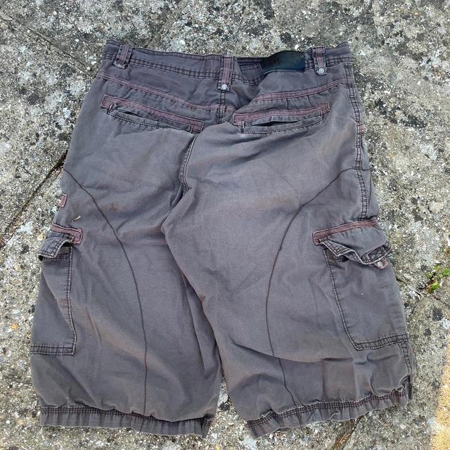 Airwalk Men's Shorts - Brown/Grey - 34" on Productcaster.