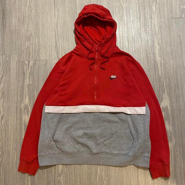 Nike Men's Hoodie - Red/Multi - XL on Productcaster.