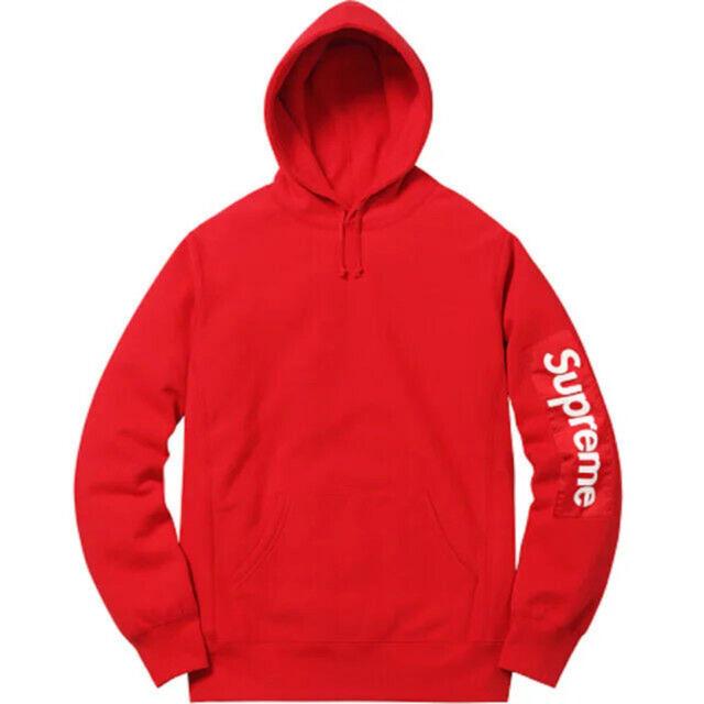 Supreme Men's Hoodie - Red - M on Productcaster.