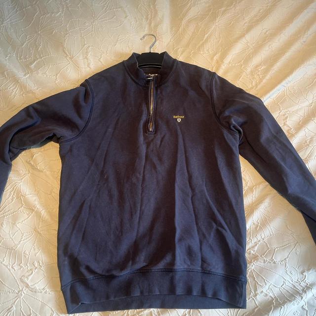 Barbour Men's Sweatshirt - Navy - S on Productcaster.