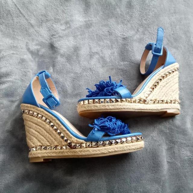 Axel Arigato Women's Espadrilles - Blue - UK 6 on Productcaster.