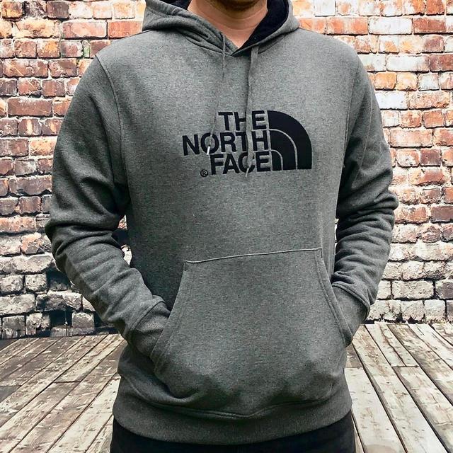 The North Face Men's Hoodie - Grey - S on Productcaster.