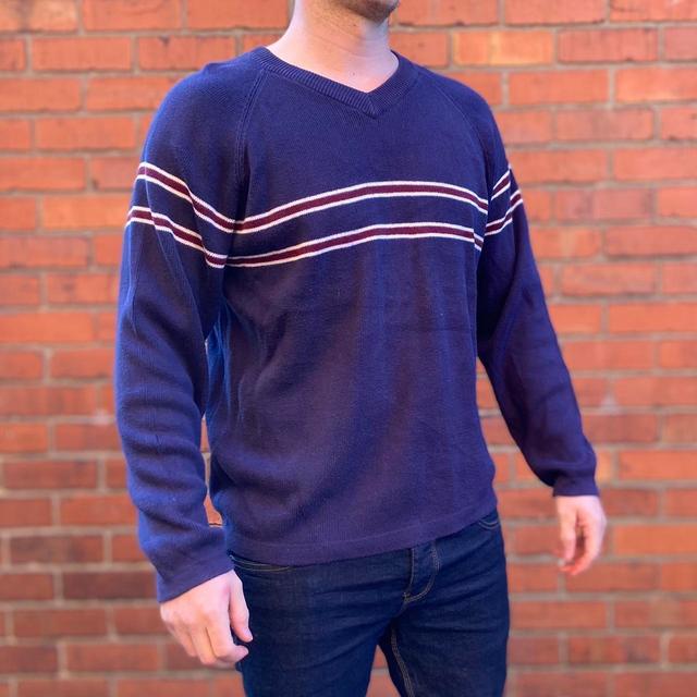 Tommy Hilfiger Men's Jumper - Navy - XL on Productcaster.