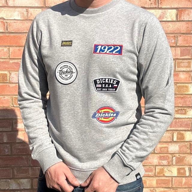 Dickies Men's Jumper - Grey - M on Productcaster.