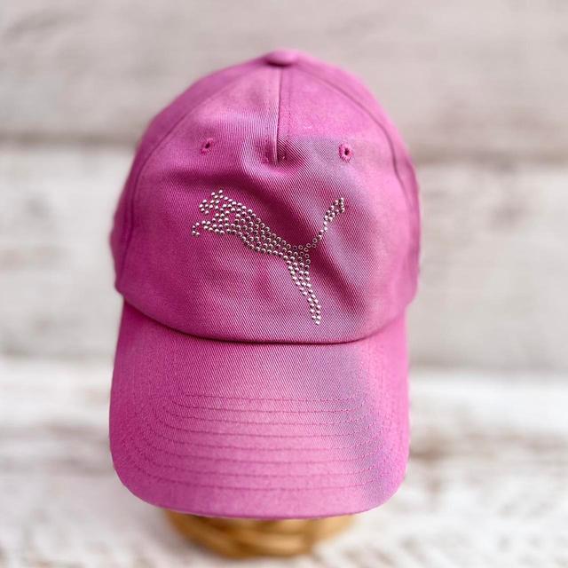 Puma Men's Caps - Pink on Productcaster.