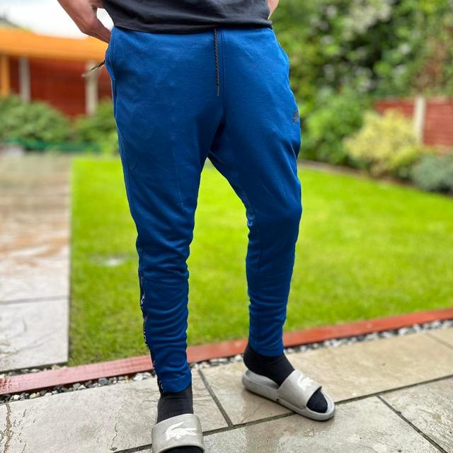 Nike Men's Sweatpants - Blue/Black - M on Productcaster.