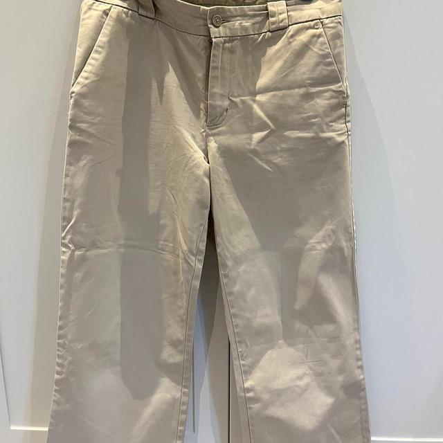 Gap Women's Flare Chino Trousers - Cream/Tan - 32" on Productcaster.