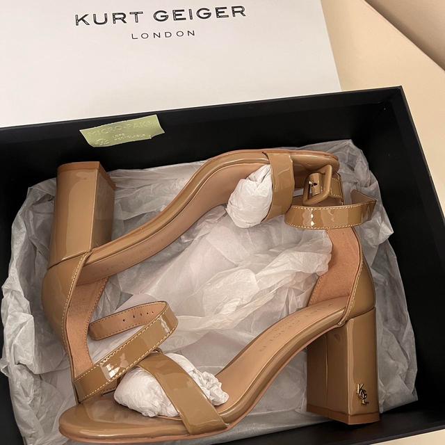 Kurt Geiger Women's Sandals - Tan - UK 2 on Productcaster.