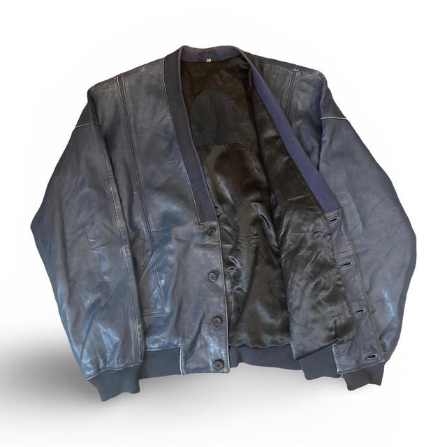 Men's Bomber Jacket - Navy - XXL on Productcaster.