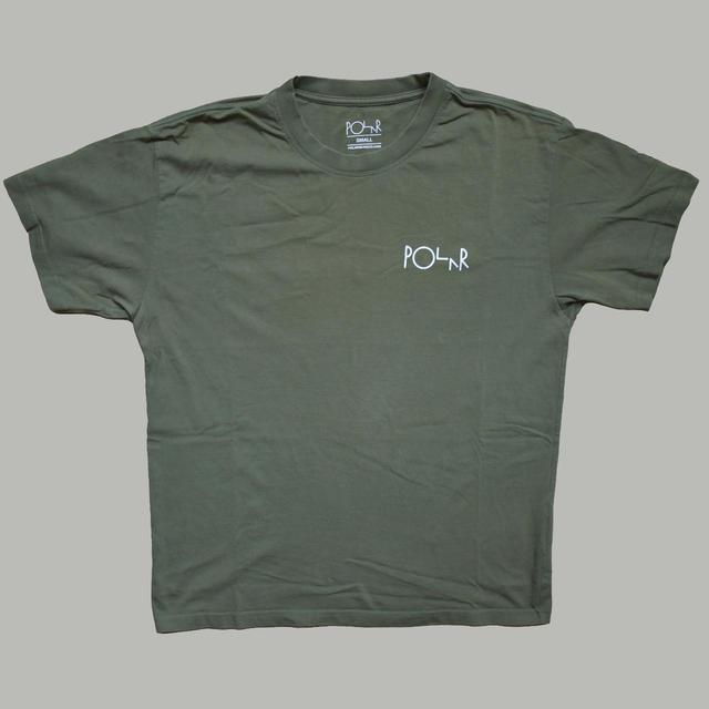 Polar Skate Co Men's T-shirt - Green/Khaki - S on Productcaster.