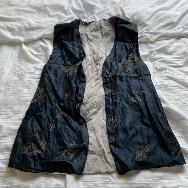 Vintage Women's Waistcoat - Black - 6 on Productcaster.