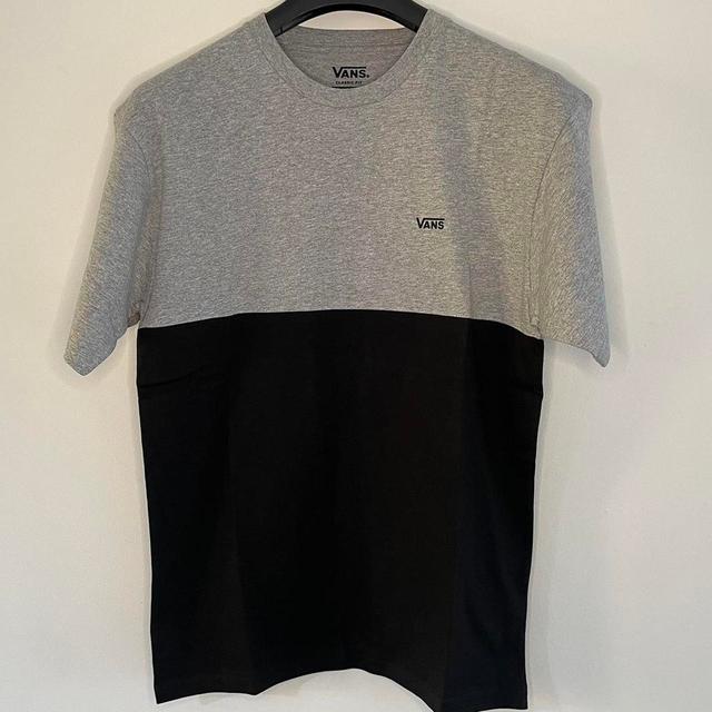 Vans Men's T-shirt - Black/Grey - M on Productcaster.