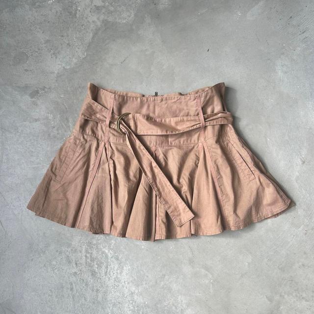 Topshop Women's Mini Skirt - Brown - M on Productcaster.