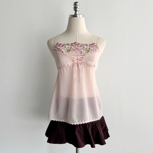 Women's Top - Pink - S on Productcaster.