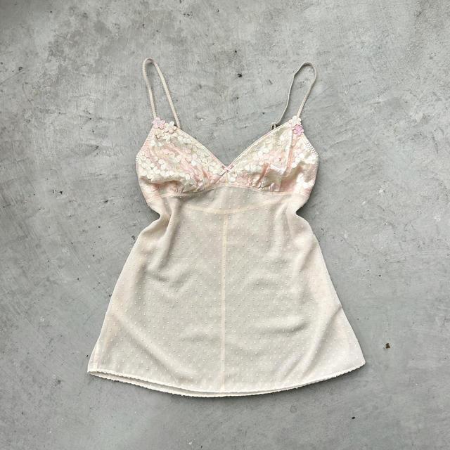 Vintage Women's Top - Cream - M on Productcaster.