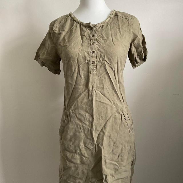 FatFace Women's Going out Dress - Khaki - 8 on Productcaster.