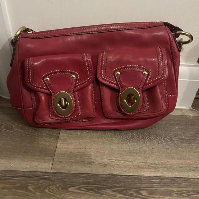 Coach Women's Shoulder bags - Red on Productcaster.