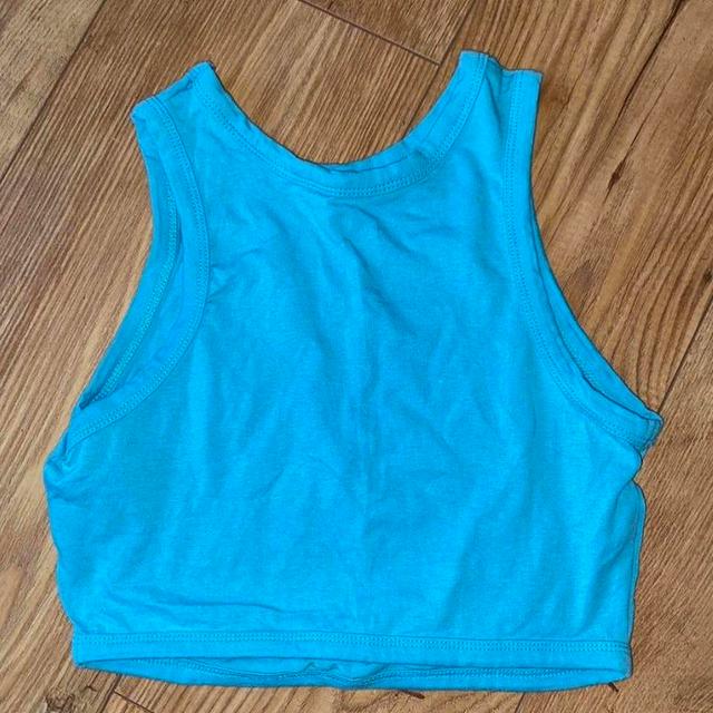 Primark Women's Crop top - Blue - S on Productcaster.