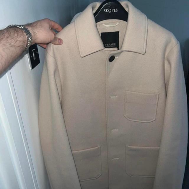 Gianni Feraud Men's Jacket - Cream - M on Productcaster.