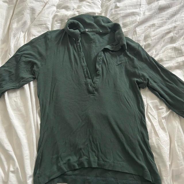 Women's Blouse - Green - L on Productcaster.