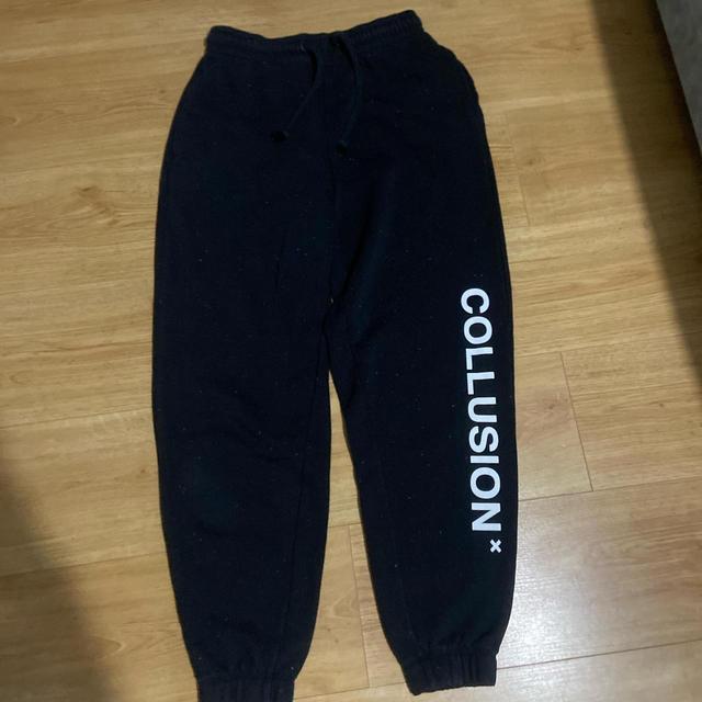 Collusion Women's Sweatpants - Black - UK 6 on Productcaster.