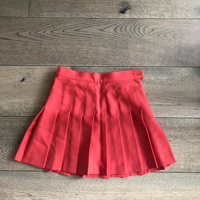 American Apparel Women's Skirt - Red/Pink - 24" on Productcaster.