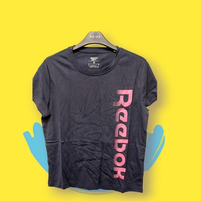 Reebok Women's T-shirt - Navy - S on Productcaster.