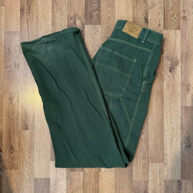 Pull&Bear Women's Jeans - Green - UK 8 on Productcaster.