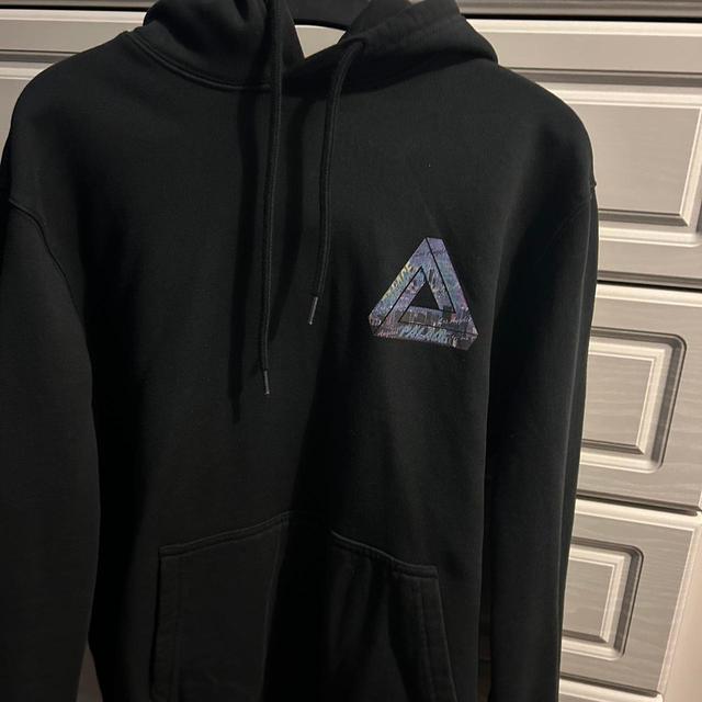 Palace Men's Hoodie - Black - S on Productcaster.