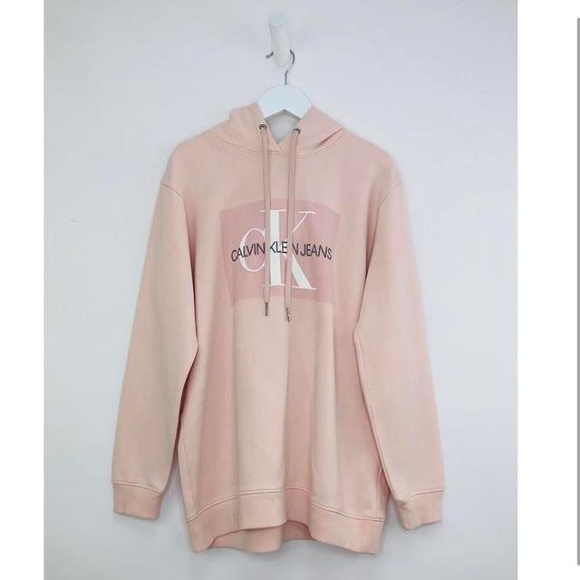 Calvin Klein Women's Hoodie - Pink - 10 on Productcaster.