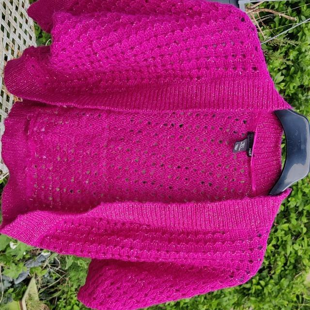 H&M Women's Cardigan - Pink - M on Productcaster.