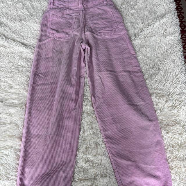 Urban Outfitters Women's Low rise Trousers - Pink - 28" on Productcaster.