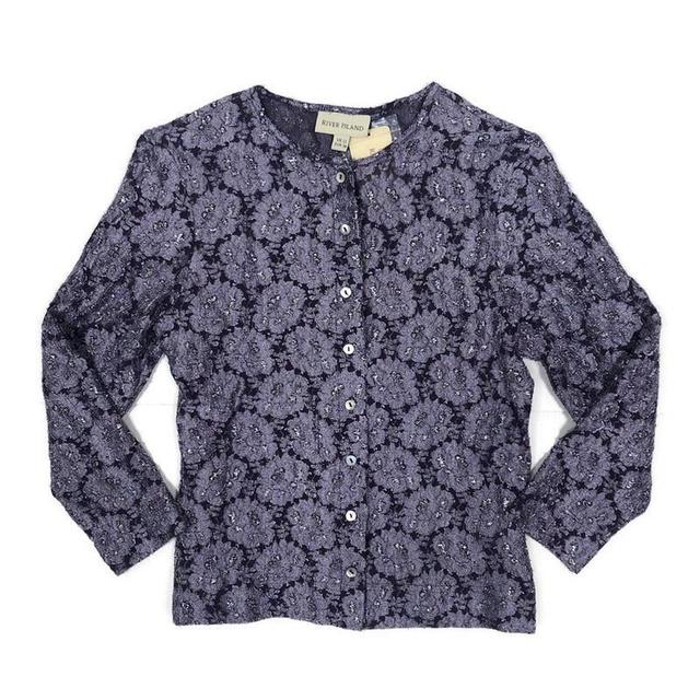 River Island Women's Cardigan - Purple - 8 on Productcaster.