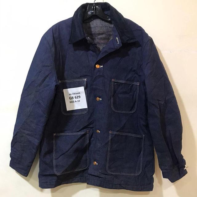 Wrangler Men's Jacket - Navy - L on Productcaster.