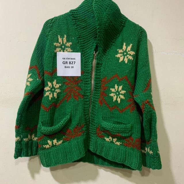 Women's Cardigan - Green - L on Productcaster.