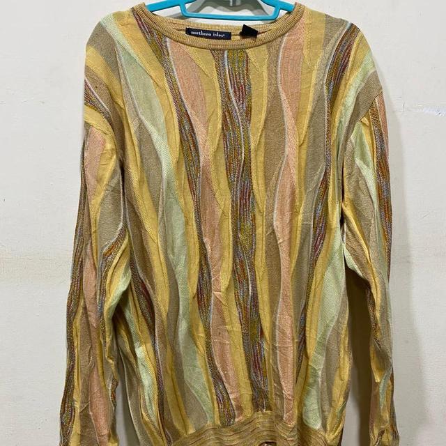 Vintage Men's Jumper - Multi - L on Productcaster.