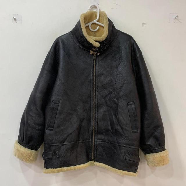 Men's Blazer Jacket - Black/Brown - M on Productcaster.