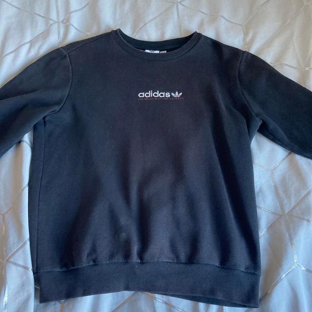 Adidas Originals Kids' Sweatshirt - Black on Productcaster.