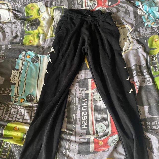 Kappa Men's Sweatpants - Black - M on Productcaster.