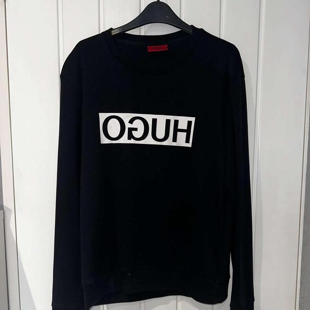 Hugo Boss Men's Jumper - Black - M on Productcaster.