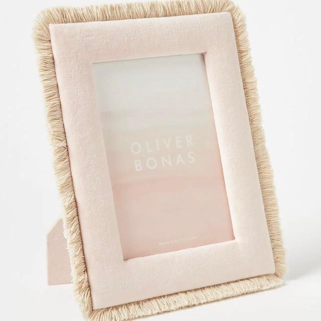 Oliver Bonas Home accessory - Pink/Cream on Productcaster.