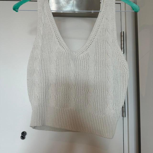 Women's Crop top - White/Cream - S on Productcaster.