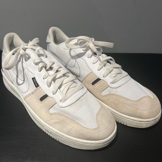 Nike Men's Trainers - Cream/White - UK 11 on Productcaster.