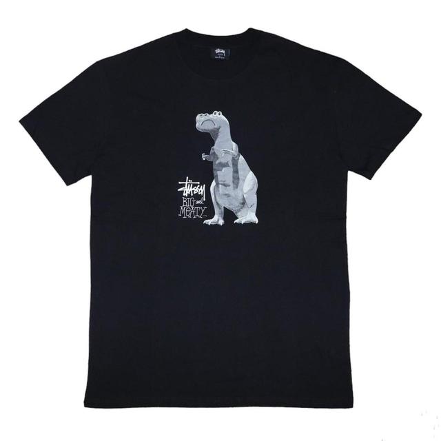 Stüssy Men's T-shirt - Black - M on Productcaster.