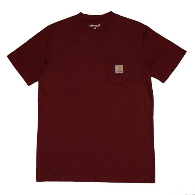 Carhartt WIP Men's T-shirt - Red - XS on Productcaster.